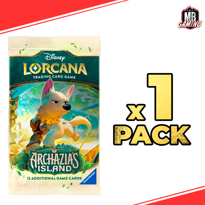 Disney Lorcana: Archazia's Island Chapter 7 Booster Pack - LIVE