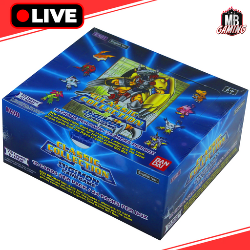 Digimon: Classic Collection Booster Box (EX-01) - LIVE BREAK