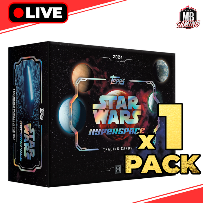 2024 Topps Hyperspace Star Wars Hobby Box - Pack Group Break - LIVE