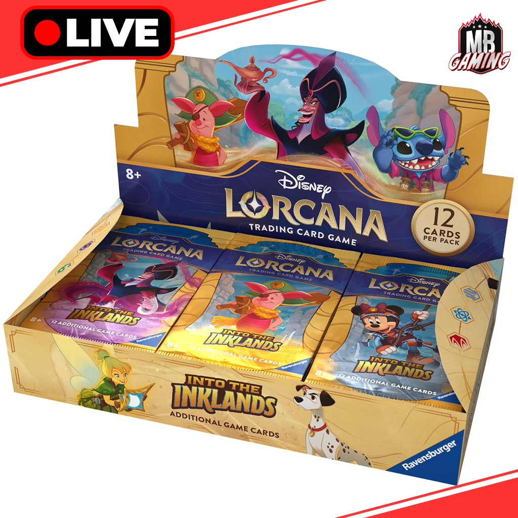 Disney Lorcana: Into the Inklands Booster Box - LIVE BREAK