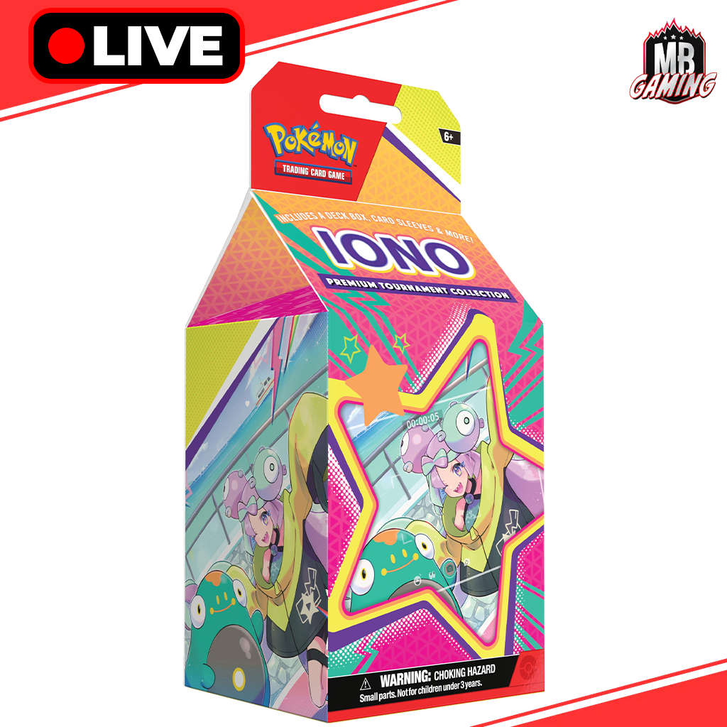 Pokemon: Iono Premium Collection - LIVE BREAK