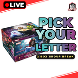 2024 Upper Deck Marvel: Fleer Ultra Matriarchs - Pick Your Letter - 2 BOX GROUP BREAK