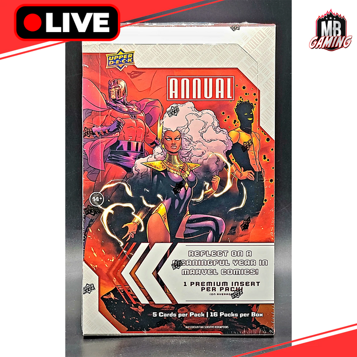 Marvel Studios: 2022-23 Marvel Annual Hobby Box - LIVE