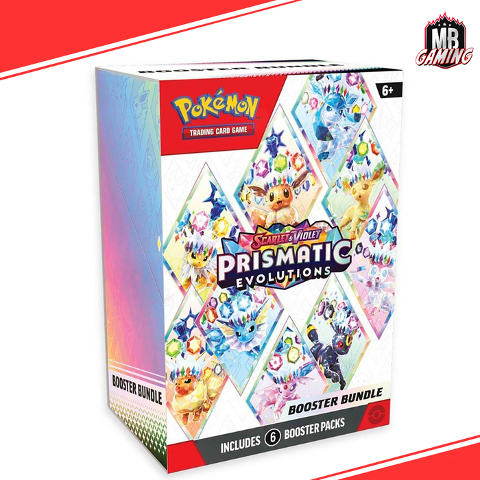 Pokemon: Prismatic Evolutions Booster Bundle