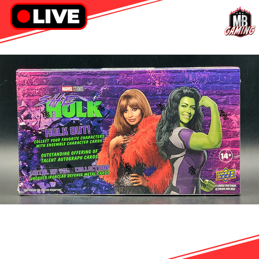 Marvel Studios: 2024 Upper Deck She-Hulk Trading Cards Hobby Box - LIVE