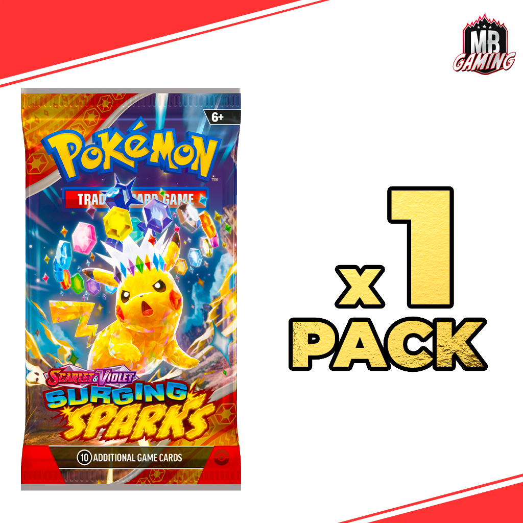 Pokemon: Surging Sparks Booster Pack (SV08)