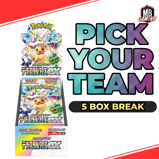 Pokemon Japanese: Terastal Festival SV8B - Pick Your Team - 5 Box Break