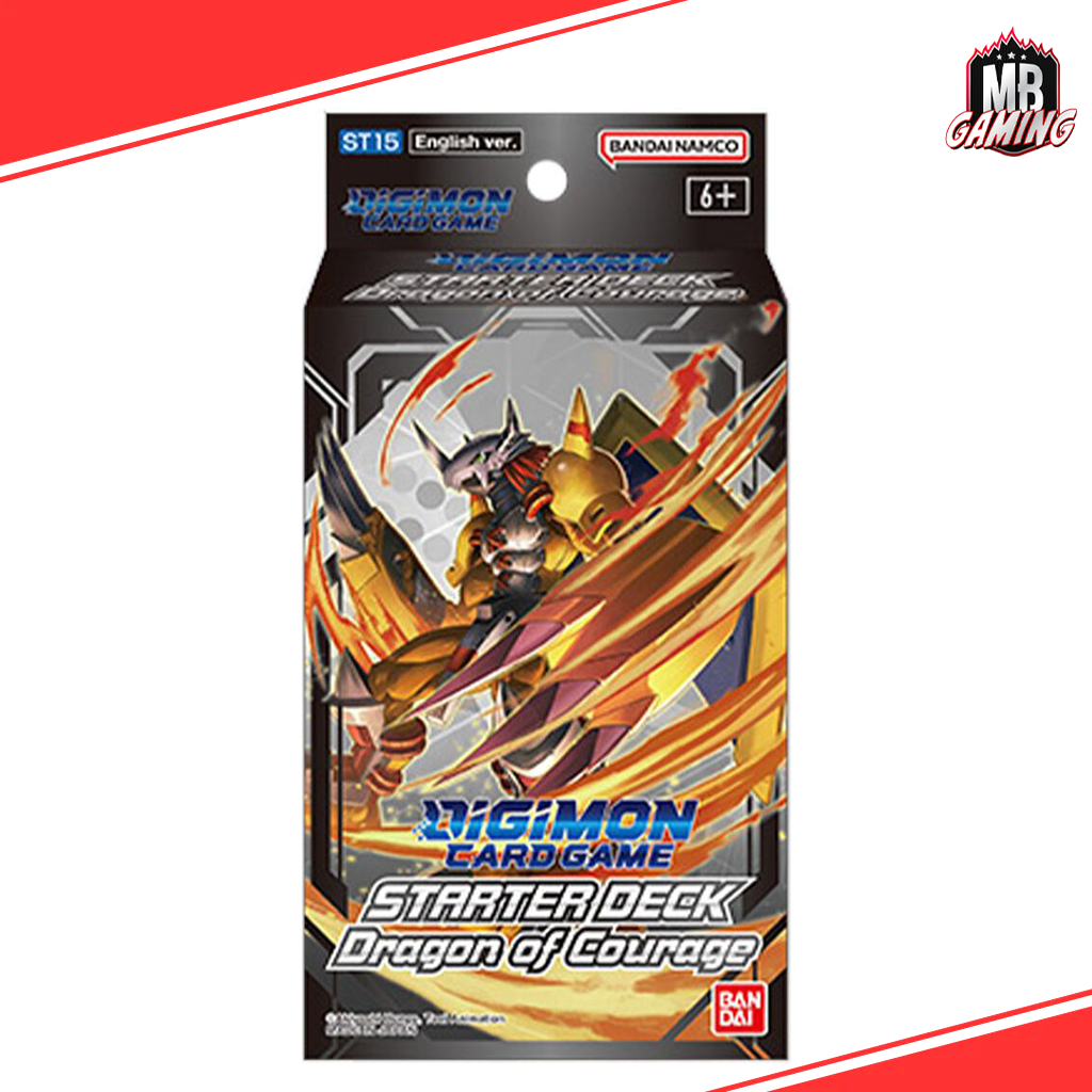 Digimon: Dragon of Courage Starter Deck (ST-15)