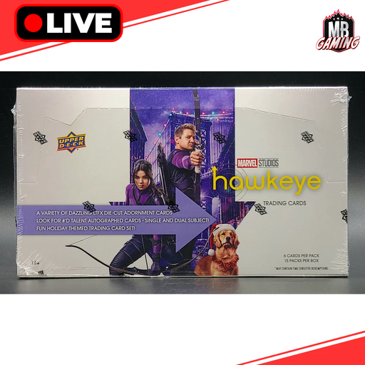 Marvel Studios: 2023 Upper Deck Hawkeye Hobby Box - LIVE