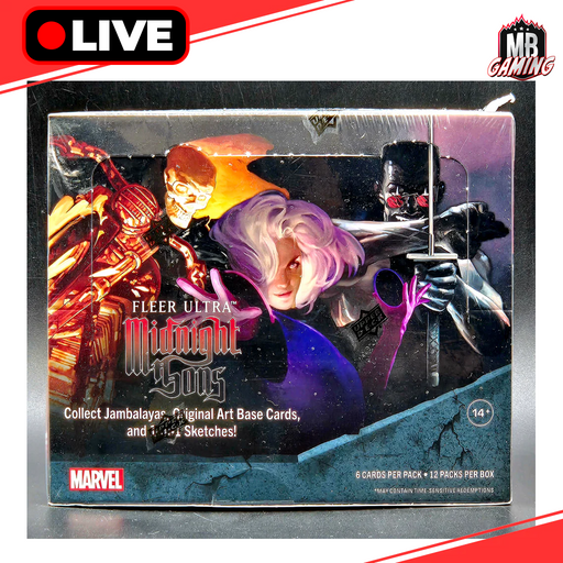 Marvel Studios: 2023 Upper Deck Marvel Fleer Ultra Midnight Sons Hobby Box - LIVE