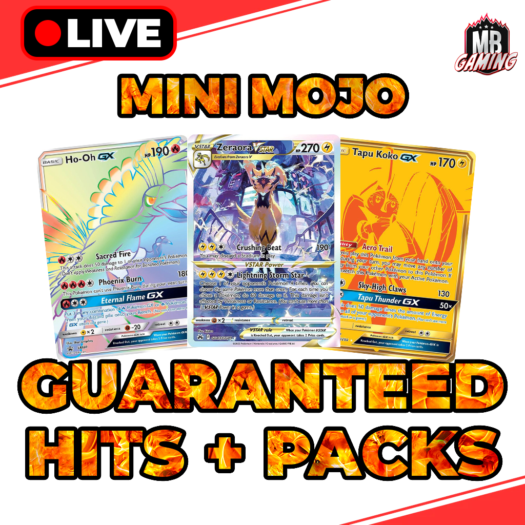 Pokemon: Mini Mojo Pack - LIVE BREAK