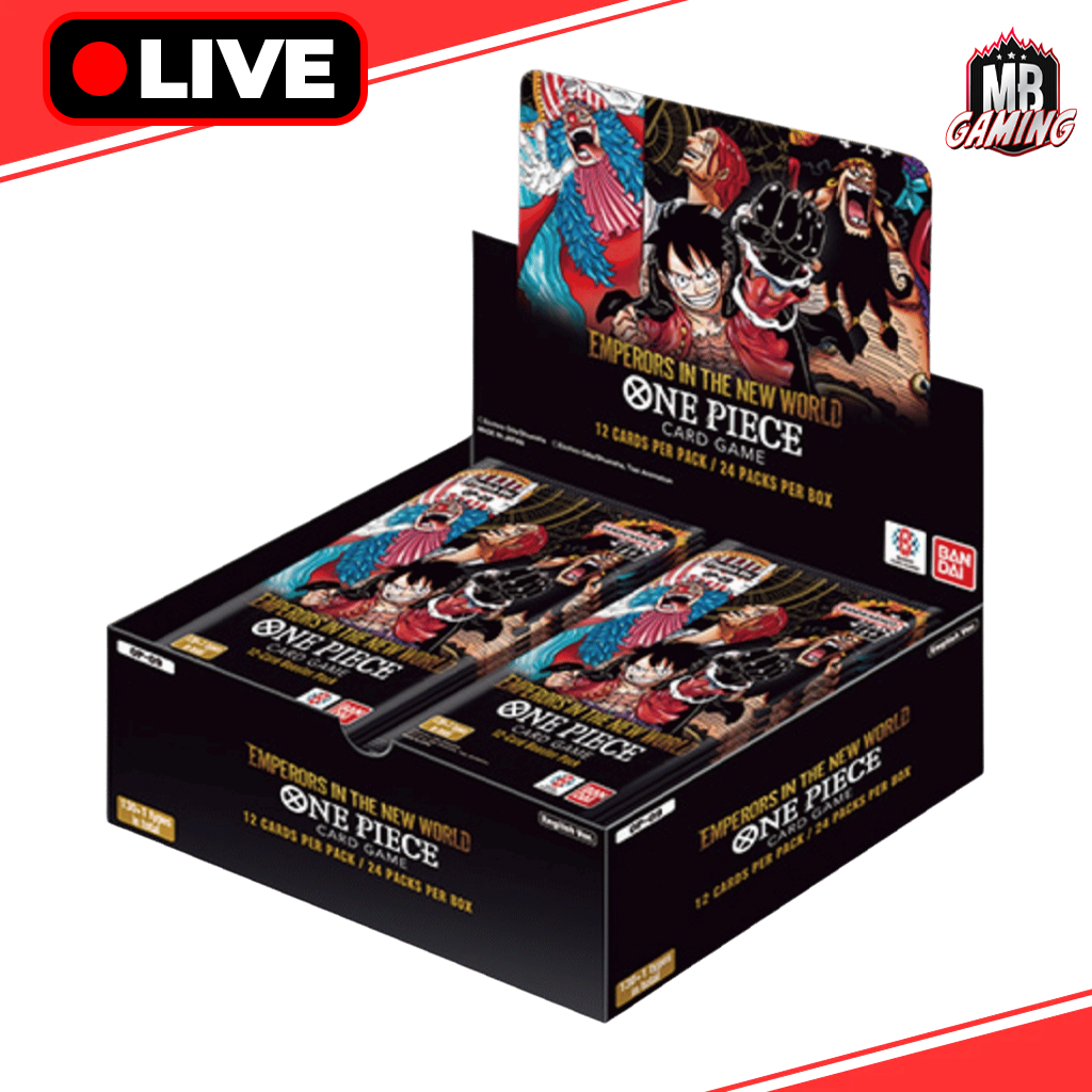 One Piece: Emperors of the New World Booster Box (OP-09) - LIVE BREAK