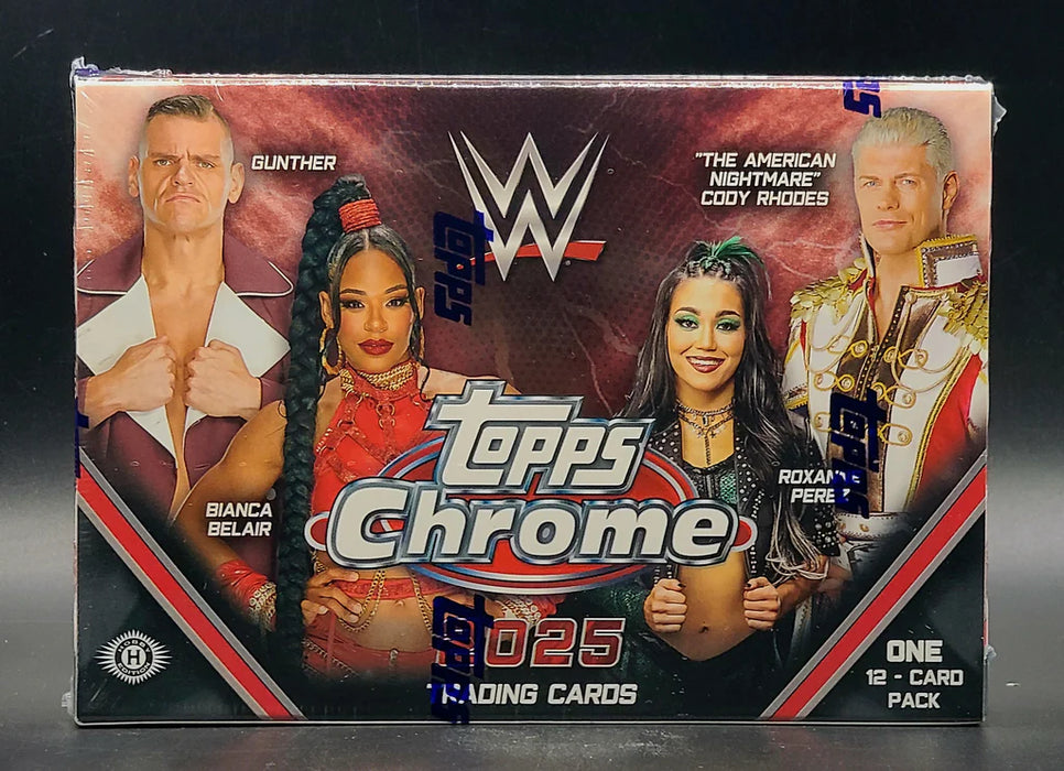 WWE: 2025 Topps Chrome Breaker's Delight Box